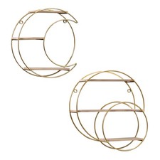 Metall 3 Tier Wand Hängen