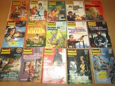 15 Kommissar X Romanhefte, alt Klassiker, Erstdrucke bei, Lesespuren  -  bk279