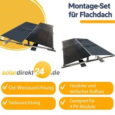 Solar Halterung Flachdach