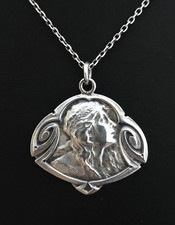 Anhänger Silber Art Nouveau
