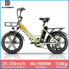 E-Bike Klapprad 20 Zoll Elektrofahrrad 350VV 20.8Ah E-Mountainbike Pedelec Damen