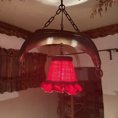 Urige kummet lampe holz - kummet,