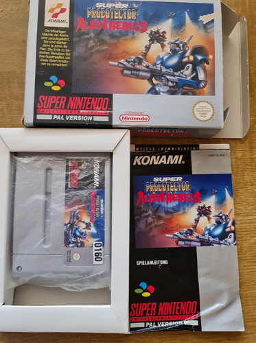 Snes spiel super probotector - snes,