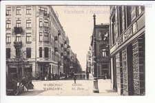 POLEN , WARSZAWA , ULICA ZLOTA , WARSCHAU , 1916  !! RARE !!