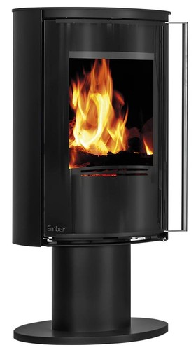 Ember kaminofen e16vg drehbar - ember,