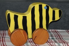 Janosch Tigerente aus massiv Holz ca. 50cm lang, 36cm hoch, 20 cm breit, Ki