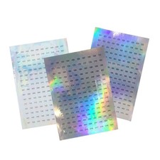 Laser Digital Label Aufkleber