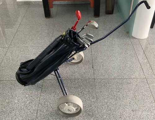 Golfschläger trolley - golfschläger, +