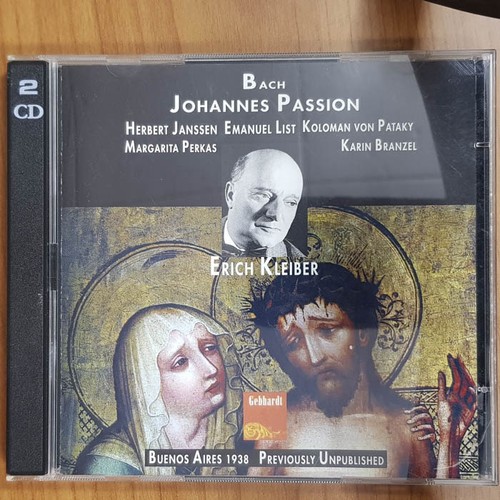Erich kleiber bach - bach, johannes