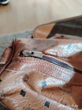 MCM Reisetasche Leder Braun