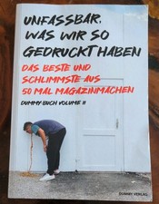 Dummy Magazin Das grosse Dummy-Buch Volume 2 das Beste und Schlimmste aus 50 Mal