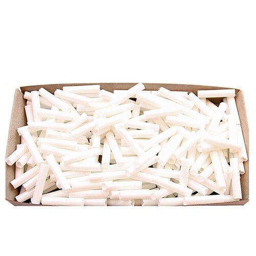 Weiße plastikröhrchen für - weiße,