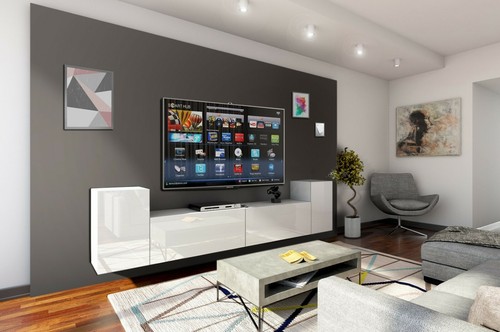 Moderne wohnwand future 1a - future,