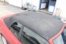 VW Golf 3 & 4 1E Cabrio Dach Scheibe Verdeck schwarz elektrisch