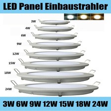 LED Einbaustrahler 230V flach