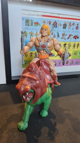 Man mit battlecat - he-man,