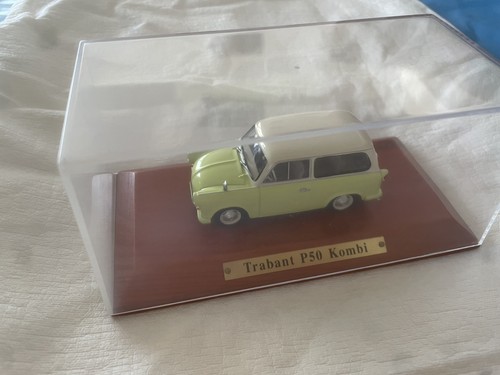 Oldtimer miniatur auto trabant - miniatur,