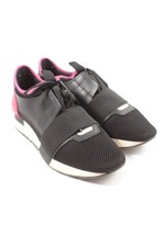 BALENCIAGA Schlüpfsneaker Damen Sneaker Gr. DE 39 schwarz-pink-wollweiß