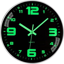 Leuchtend wanduhr ohne - leuchtend,