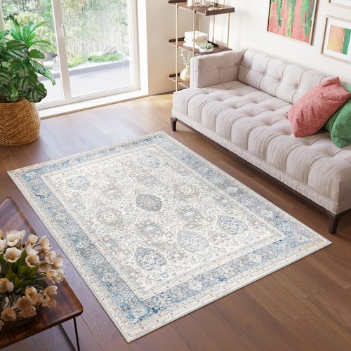 Teppich kurzflor modern grau - kurzflor,