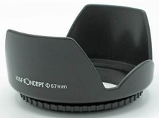 K&F Concept Gegenlichtblende  67mm - Kunststoff - Tulpenform - 