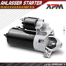 Anlasser Starter 1.7 KW 9 Zähnez. für Audi A4  A6 80 Skoda VW Passat 3B2 Diesel