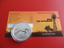* Australien * Stock Horse * 1 Dollar 2015 * 1 Oz (999 ) Silber * (Ki.Rot)