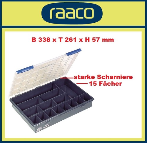 Raaco sortimentskasten 338 x - sortimentskasten,