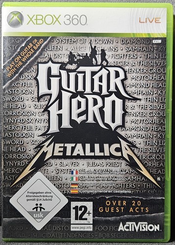 Guitar hero matallica - guitar, xbox