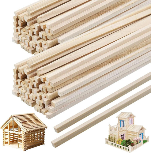 100 stück holzstäbe - 100,