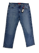 JEEL Herren Jeans Relax-Fit Straight-Cut blau Gr. W40 / L32 Hose 5-Pocket Jeans