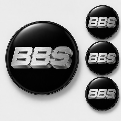 Bbs nabendeckel aufkleber - nabendeckel, 3d