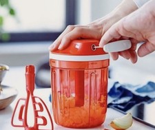 Tupperware Super Sonic Multi Chef Rot Zerkleinerer Neu