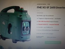 Notstromaggregat  Neu FME