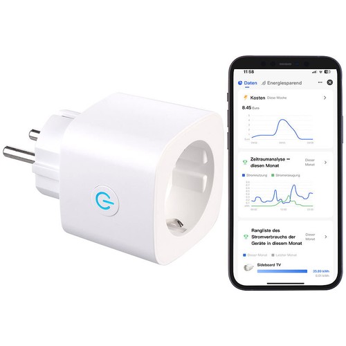2in1 wlan steckdose mit - 2in1-wlan-steckdose,