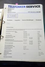 Service Manual-Anleitung für Telefunken  HA 680 ,ORIGINAL !