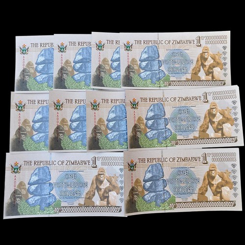 10pcs zimbabwe one - 10pcs,