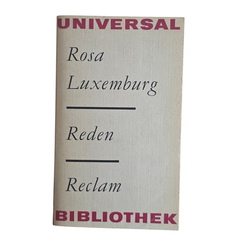 Rosa luxemburg reden - rosa,