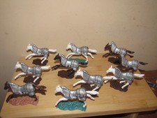 Vintage Timpo Pferde mit