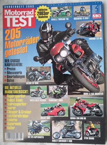 Motorrad test sonderheft 2003 - test,
