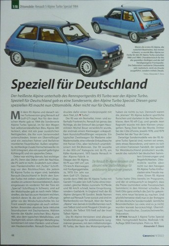 Renault alpine turbo special - 5,