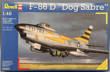 Flugzeug Bausatz 1:48 Revell 04553 F-86 D "Dog Sabre" mit OVP