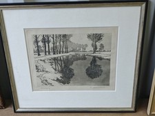 Max Clarenbach Lithographie