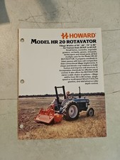 Vintage Howard HR20 Rotavator
