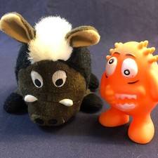 Hundespielzeug Wildschwein - grunzt  Kuscheltier für Hunde