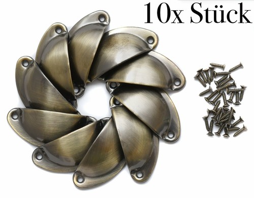 Muschelgriff metall 50mm - x,