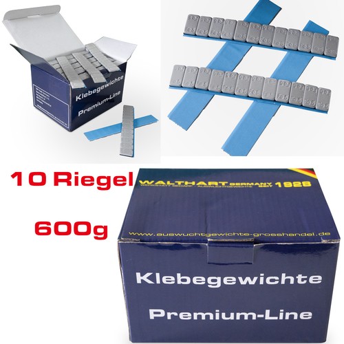 600g 10x klebegewichte - 10x,