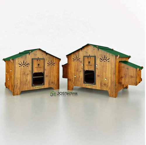 Hühnerstall polly chalet - hühnerstall, l