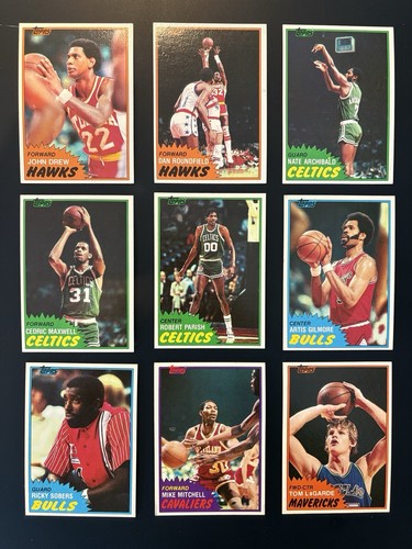 1981 topps basketball pick - basketball,