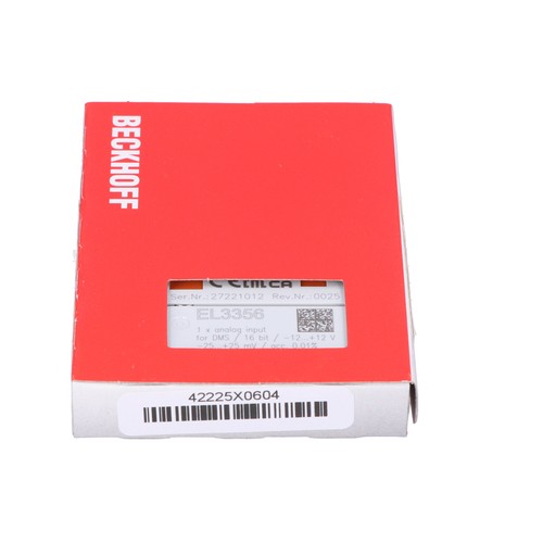 Beckhoff el3356 new - beckhoff, nfp
